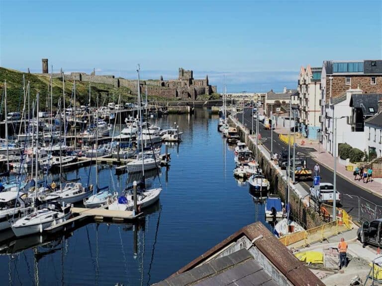 Dining in Peel, Isle of Man