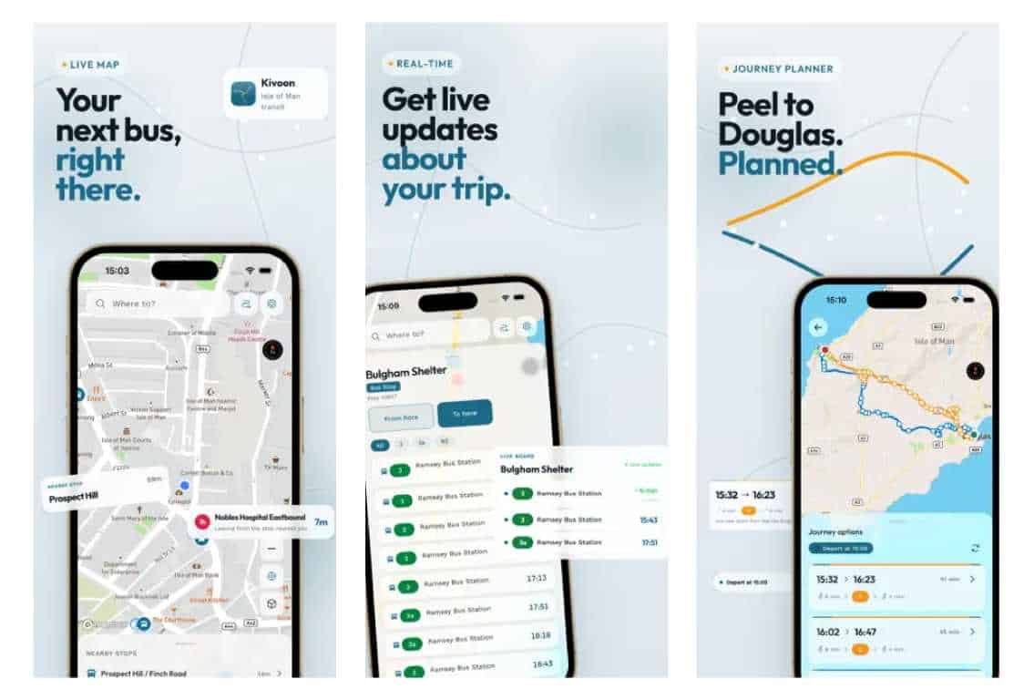 Kivoon transit app overview