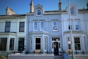 Exterior of self catering holiday cottage in the Isle of Man