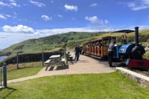 Groudle Glen and miniature railway near Douglas Groudle Glen and miniature railway near Douglas
