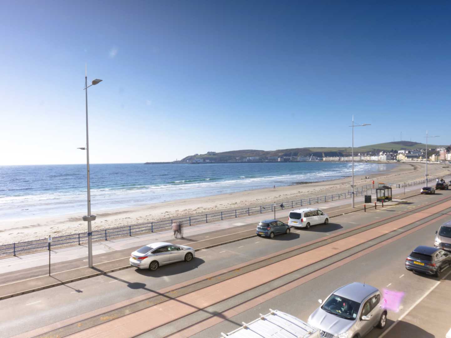 Douglas Bay promenade and beach