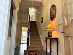 Heritage cottage entrance hallway