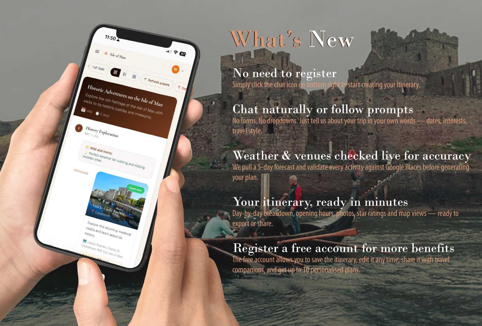 Visit Isle of Man Trip Planner by Westminster Residence